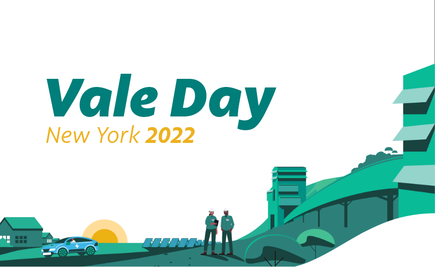 Ilustração da nova identidade visual do Vale Day 2022 em Nova York