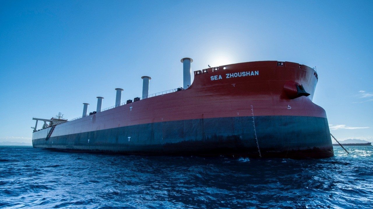 photo of a huge ship at sea