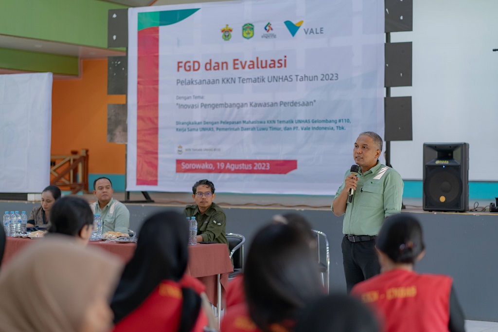 PT Vale Indonesia Tbk (PT Vale) berkolaborasi dengan Pemkab Luwu Timur (Lutim) dan Universitas Hasanuddin (Unhas) melaksanakan Kuliah Kerja Nyata Tematik (KKN) Tematik.