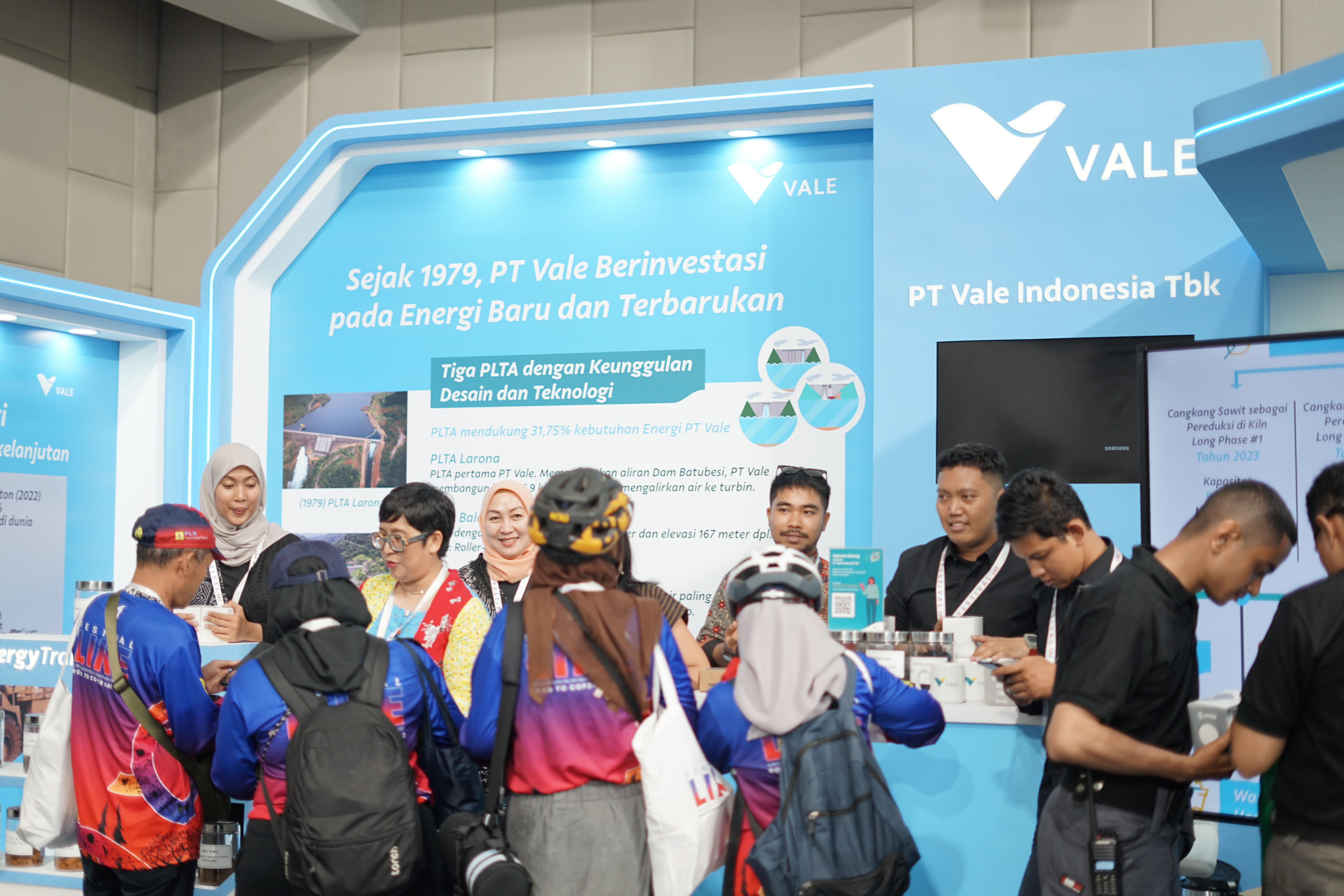 PT Vale Indonesia Tbk (PT Vale) ikut ambil bagian pada Festival Lingkungan, Iklim, Kehutanan, Energi Baru Terbarukan (LIKE).