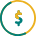 Icon representing a coin