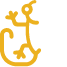 Icon representing an alligator.